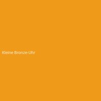 Kleine Bronze-Uhr