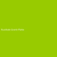Rustikale Granit-Platte