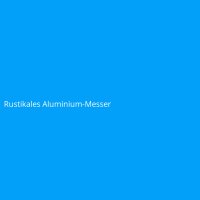 Rustikales Aluminium-Messer