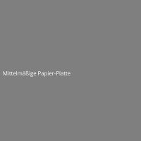 Mittelm&auml;&szlig;ige Papier-Platte