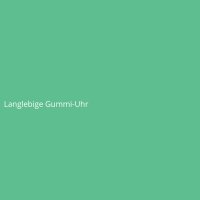 Langlebige Gummi-Uhr
